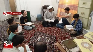 نور قرآن در محفل انس جوانان پایگاه انصار الحسن (ع) تابید