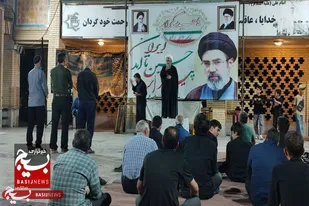 طنین &laquo;لبیک یا خامنه&zwnj;ای&raquo; در تجمع میثاق حماسی صالح آباد+تصاویر