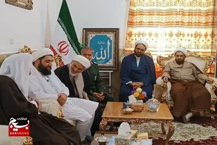 تبیین گفتمان وحدت و صیانت از آرمان&zwnj;های انقلاب در دیدار نماینده رهبر انقلاب با مولوی ساداتی در سراوان