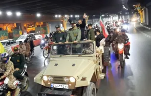 رژه موتوری گردان&zwnj;های جان&zwnj;فدا در مشهد برگزار شد