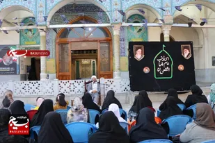 مراسم شهادت بانوی کرامت در امامزادگان شهرکرد