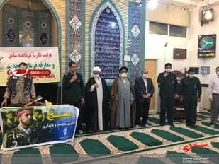 آیین تکریم و معارفه فرمانده پایگاه بسیج میعاد شاهرود+ تصاویر