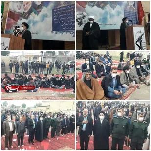 مراسم سالگرد شهادت سردار شهیدحاج قاسم سلیمانی در بخش دشت عباس دهلران برگزار شد