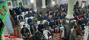 برپایی یادواره شهدا به مناسبت دهه فجر انقلاب سالروز عملیات والفجر۸در بویین میاندشت