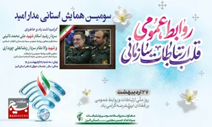 برگزاری سومین همایش &laquo;مدار امید&raquo; در سپاه امام حسن مجتبی(ع) استان البرز