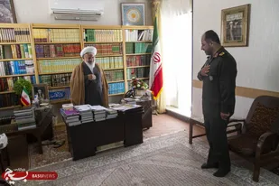 فرمانده سپاه الغدیر با نماینده ولی فقیه در استان دیدار کرد
