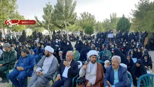تجمع و راهپیمایی بانوان زرندی در پاسداشت عفاف و حجاب برگزار گردید