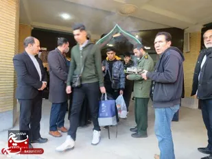 اعزام بیش از ۳۵۰ دانش آموزان پسر اراکی به مناطق عملیاتی