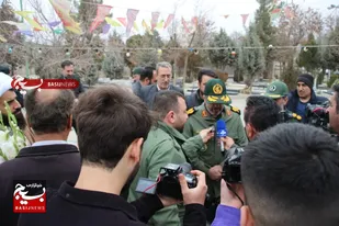 تلاش خبرنگاران افتخاری بسیج و فعالان رسانه در ساوجبلاغ، به جهت انعکاس خدمات سپاه و بسیج