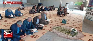 برگزاری جزءخوانی قرآن کریم در فلارد