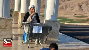 نشست جهاد تبیین در جوار قبور مطهر شهدا