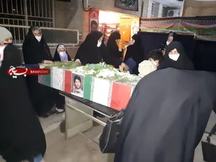 برگزاری مراسم شهادت حضرت زهرا سلام الله علیها و شور عزای فاطمی به همراه استقبال از شهید تازه تفحص شده در جمع رزمندگان گردان ۱۰۳ امام حسین علیه السلام