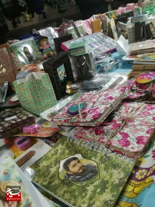 برپایی غرفه خوداشتغالی به همت خواهران بسیجی آبادان