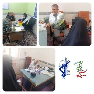 ویزیت رایگان در روستای طاها توسط کانون بسیج جامعه پزشکی آبادان