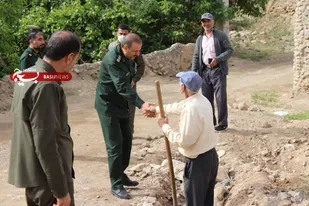 سرکشی فرمانده سپاه شاهرود از جهادگران فاطمی بخش بیارجمند+ تصاویر