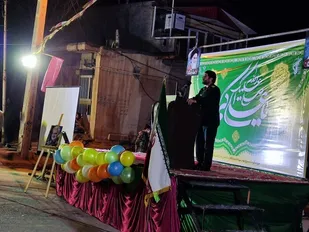 جشن ولادت حضرت علی اکبرعلیه السلام و روز جوان در محله میلاد  برگزار شد