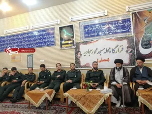 سرکشی فرمانده سپاه ناحیه شاهرود از پایگاه&zwnj;های بسیج+ تصاویر
