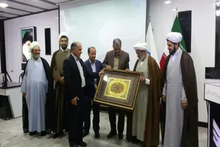آیین تجلیل از مقام آیت&zwnj;الله &laquo;احمد احمدی&raquo; در ملایر