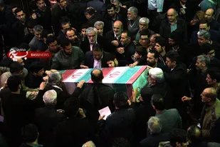 وداع مردم همدان با پیکر مطهر شهید &laquo;حسین سپهر&raquo;