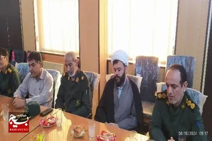 دیدار فرمانده سپاه دشتی با فرمانده انتظامی این شهرستان