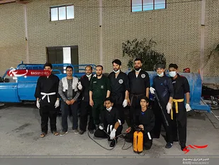 حضور ورزشکاران بسیجی در عرصه مقابله با ویروس کرونا