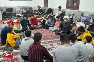 گزارش تصویری از احساس معتکفین نوجوان در نسر تربت حیدریه