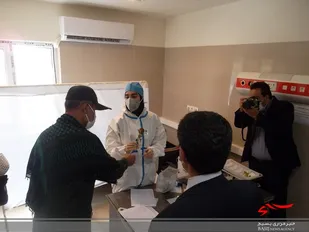 تقدیر از مدافعان سلامت در شهرستان خمین