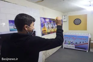 برگزاری مسابقات دارت پایگاه شهید سجادی ملایر به مناسبت دهه فجر
