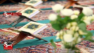 برگزاری محفل قرآنی در مسجد امام محمد باقر(ع) قم