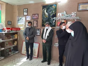 کتابخانه معراج الشهدا با بیش از ۳۰۰ جلد کتاب افتتاح شد