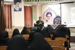 افتتاح رزمایش «جهادگران تبیین» در حوزه علمیه خواهران فدک همدان