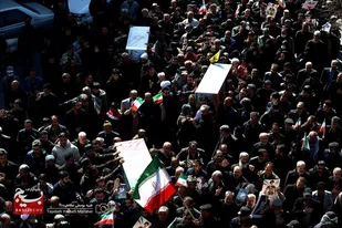 راهپیمایی مردم همدان درمحکومیت حملات آمریکایی - صهیونیستی