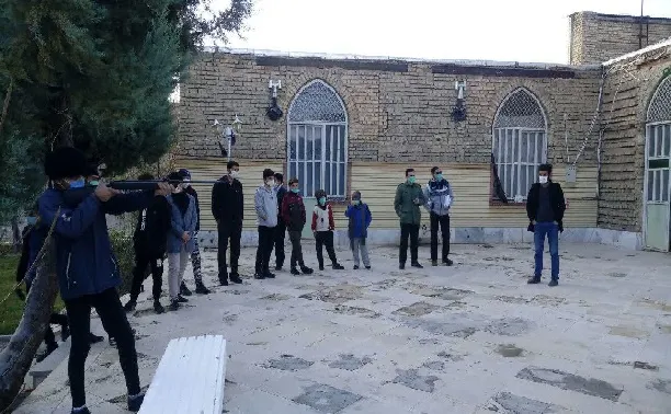 برگزاری مسابقه تیراندازی در پایگاه بلال حبشی