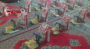 14 بسته معیشتی بین نیازمندان این روستا توزیع گردید