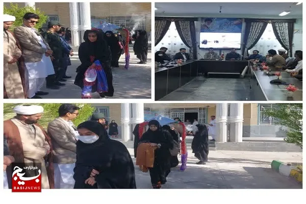 دانش آموزان بسیجی قصرقندی به اردوی راهیان نور اعزام شدند