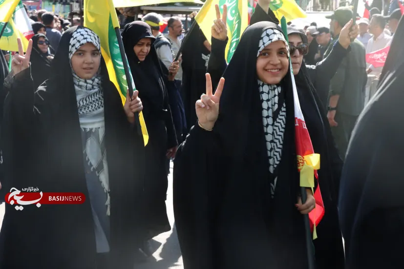 رزمایش سراسری جانفدایان ایران در پایتخت
