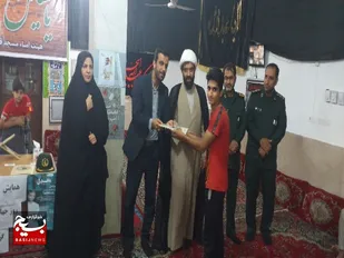 تجلیل ازدانش آموزان ممتاز پایگاه مقاومت بسیج ذوالفقار