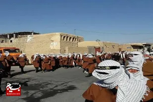 عرب ها در خیمگاه حسین بن علی (ع) عزادارند
