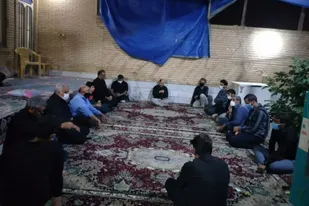 پدر شهید "محمد مهدی اکرمی" آسمانی شد