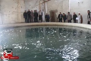 بازدید کارکنان ناحیه مقاومت بسیج امام رضا(ع) از بزرگترین مجموعه پرورش ماهیان خاویار در کشور