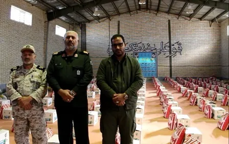 توزیع 2هزار بسته کمک مومنانه در سیستان و بلوچستان