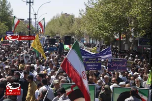 راهپیمایی روز قدس در شهرستان کاشمر با حضور گسترده مردم برگزار شد