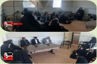 مسئولان از کارگاه حوله بافی روستا اروانه بازدید کردند