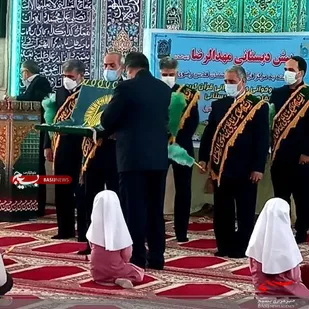 افتتاحیه اولین کانون مهدالرضا در شهرستان فراهان در روستای کودزر فراهان