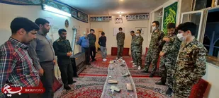 سرکشی فرمانده حوزه بسیج محلات ولایت شاهرود از پایگاه&zwnj;های بسیج+ تصاویر