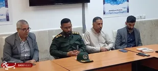قدردانی فرمانده سپاه منوجان ازکادر درمان منوجان