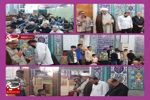 از قاریان و فعالان قرآنی در سرخه تجلیل شد