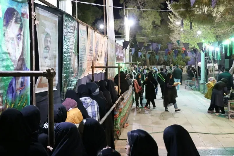 برپایی موکب حضرت صاحب الزامان عجل الله تعالی فرجه الشریف در شبهای قدر