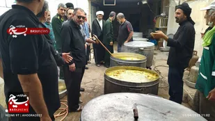 میزبانی از روزه داران با افطار مهربانی جهادگران آغاجاری