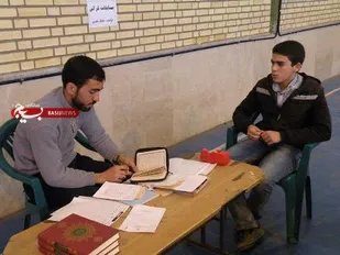مسابقات قرآن بسیجیان در گندمان